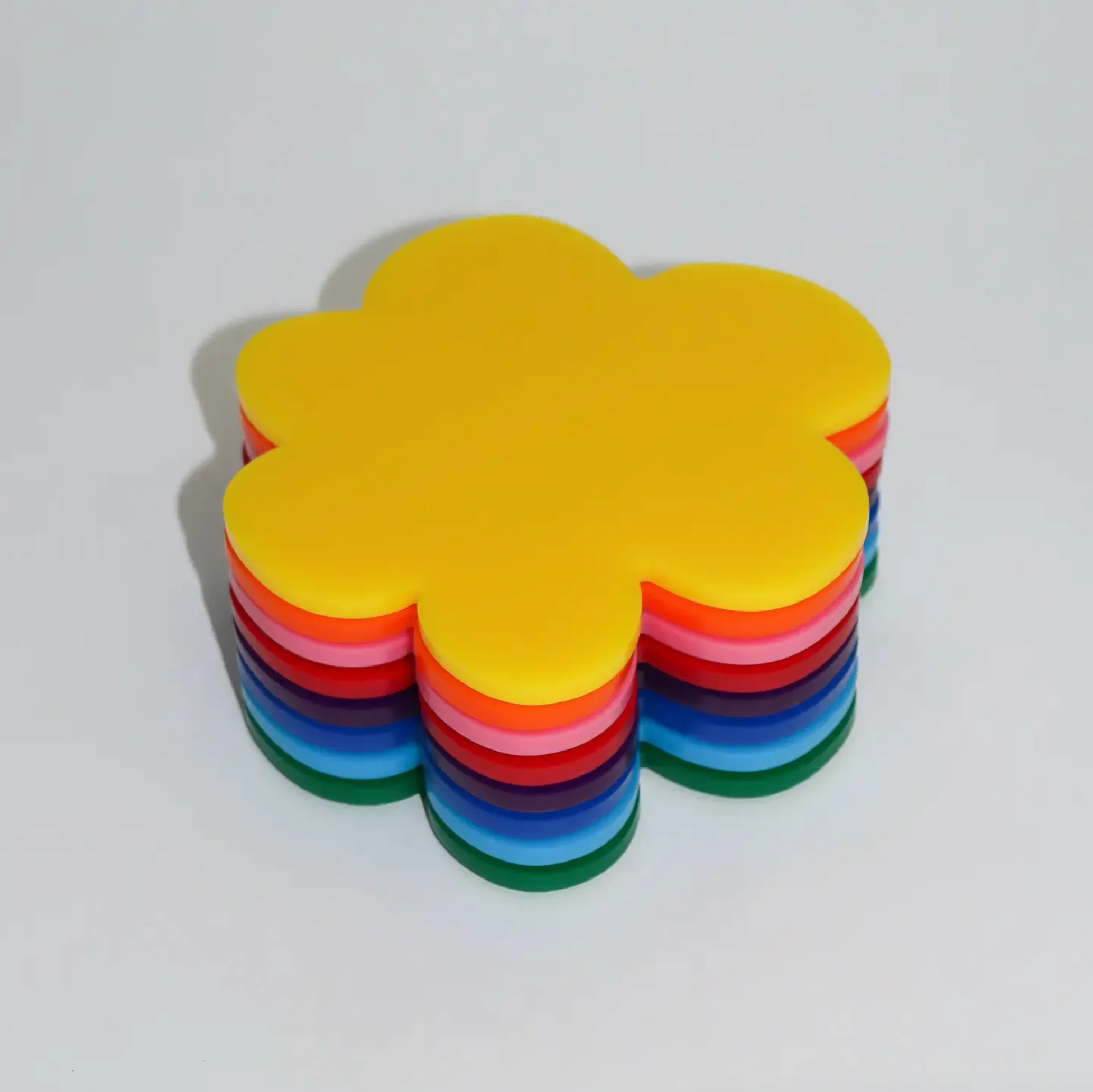Flower Coaster - Yellow - Image 5