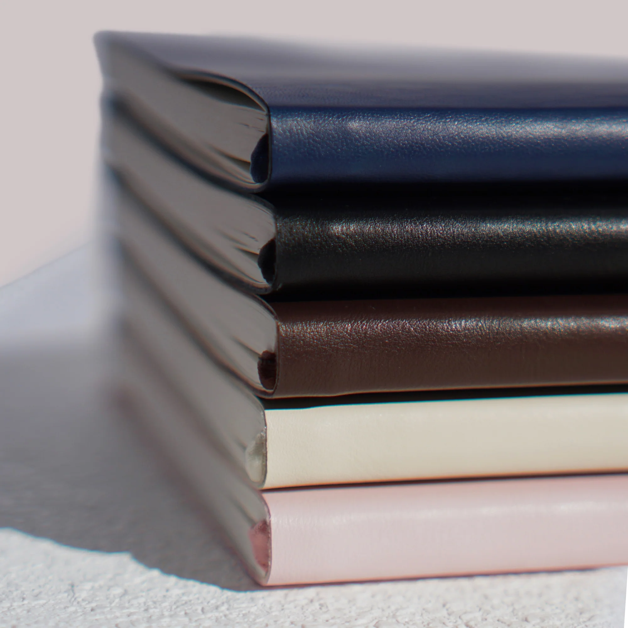 Vegan Leather Notebook - Blush - Image 6