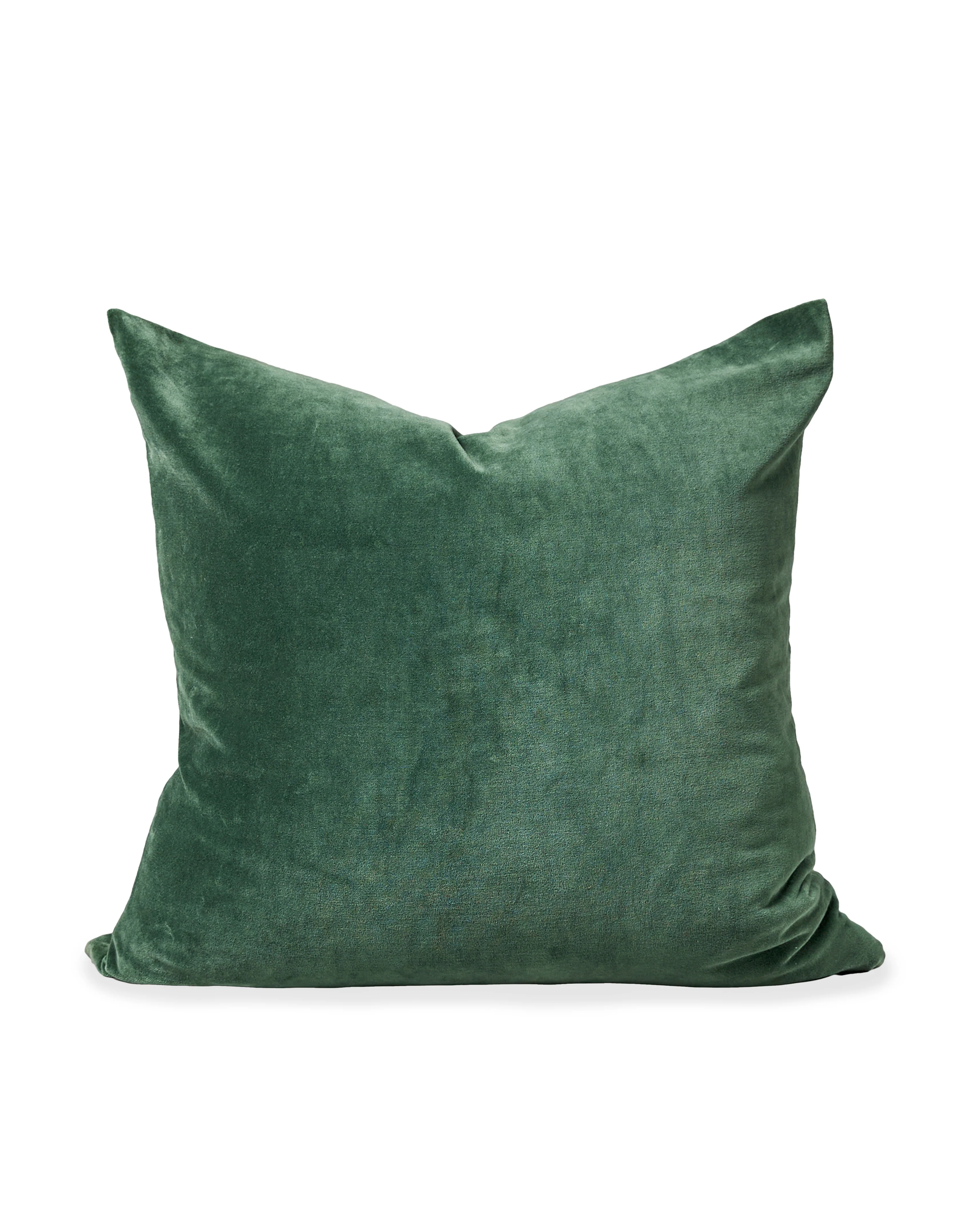 Velvet Cushion Cover - Duck Green