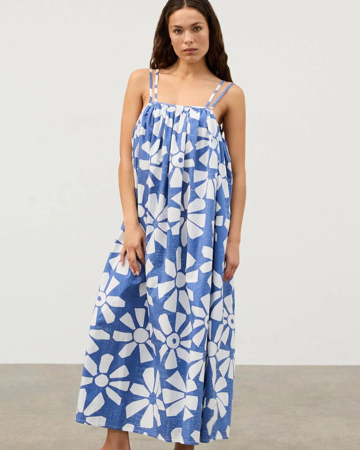 Geo Flower Dress