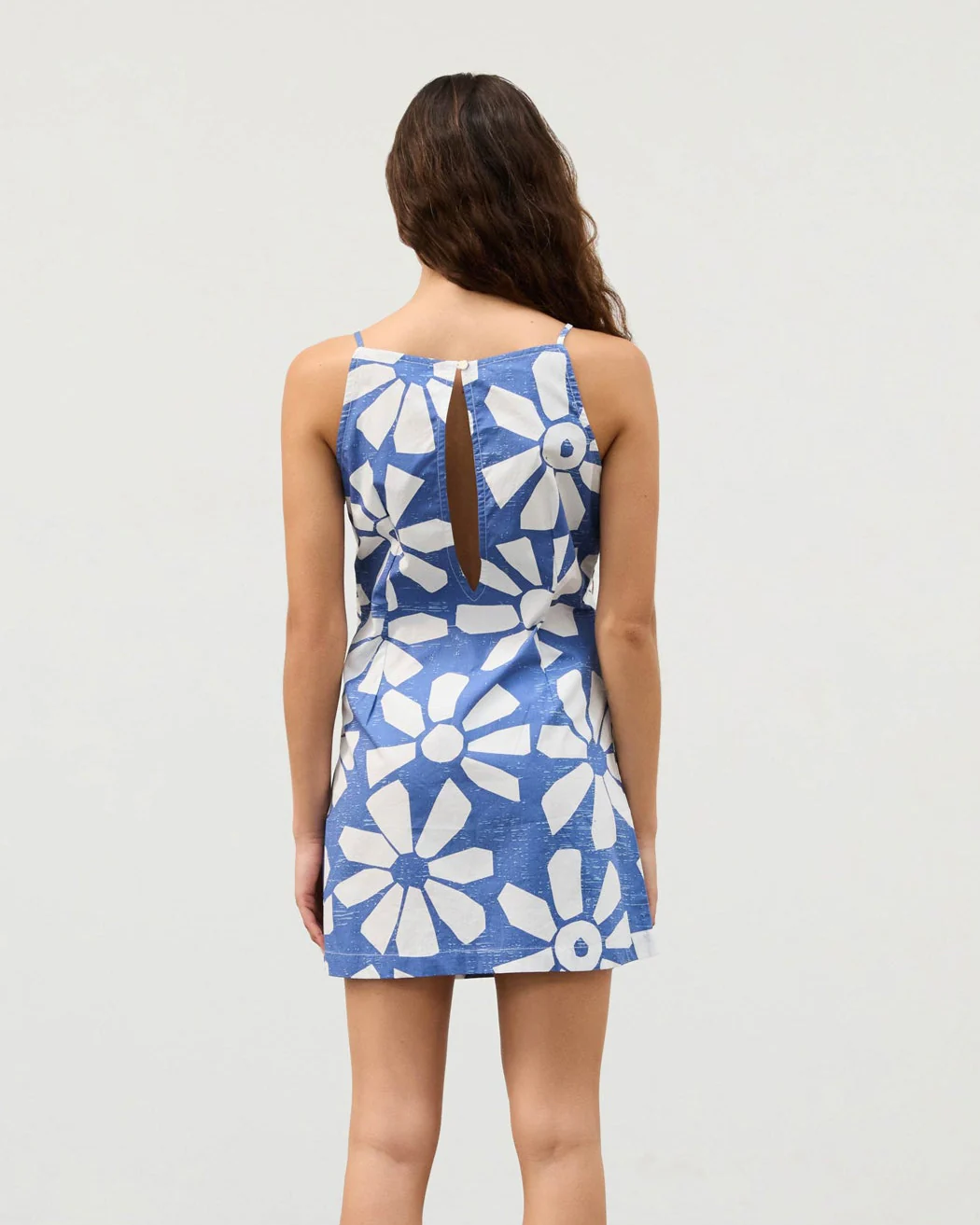 Geo Flower Mini Dress - Image 2