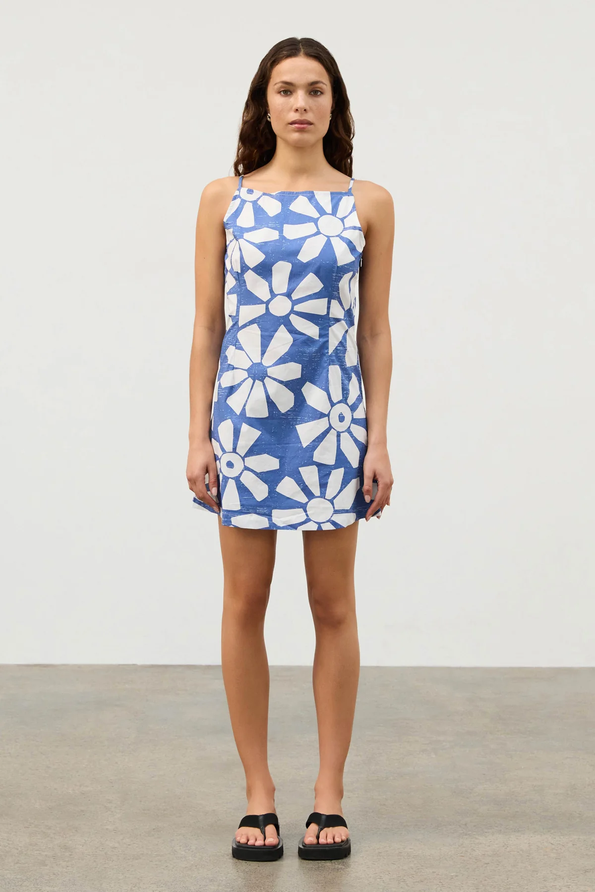 Geo Flower Mini Dress - Image 4